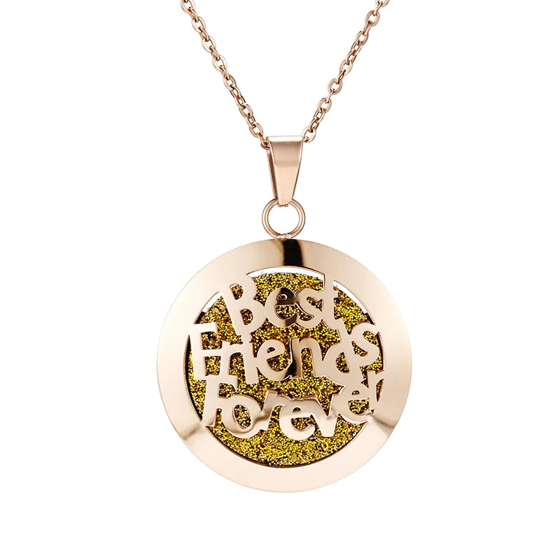 lotus necklace Aromatherapy Essential Oil Diffuser Locket Perfume Necklace Stainless Steel Locket with Felt Pads For Woman
