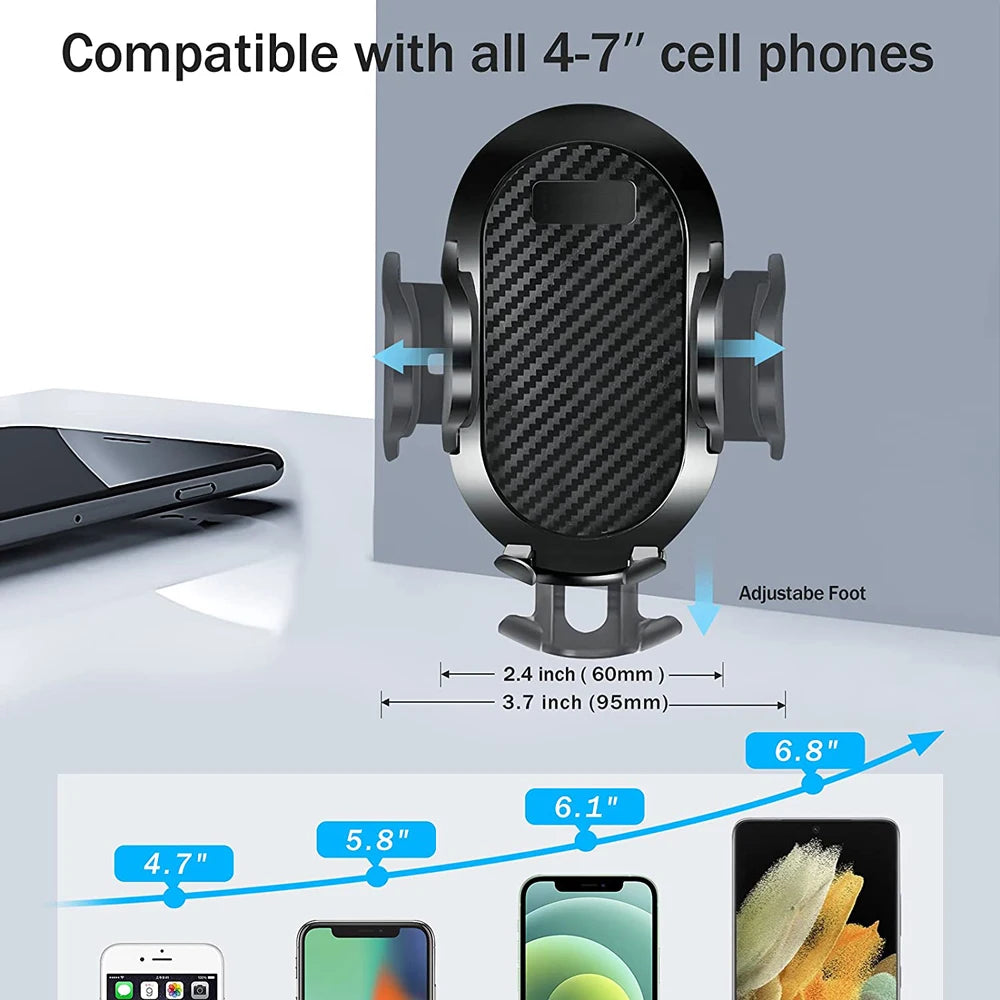 New Sucker Car Phone Holder Mobile Phone Holder Stand in Car No Magnetic GPS Mount Support For iPhone 11 Pro Xiaomi Samsung