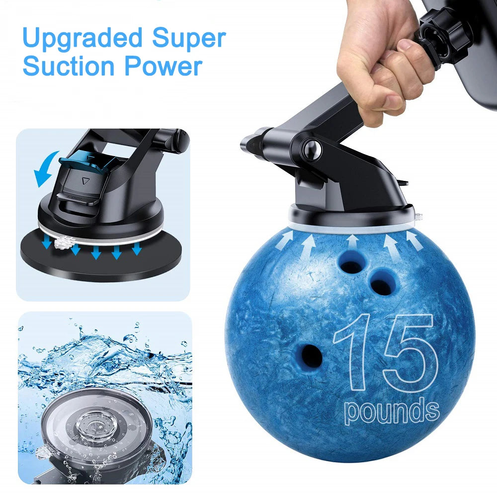 New Sucker Car Phone Holder Mobile Phone Holder Stand in Car No Magnetic GPS Mount Support For iPhone 11 Pro Xiaomi Samsung