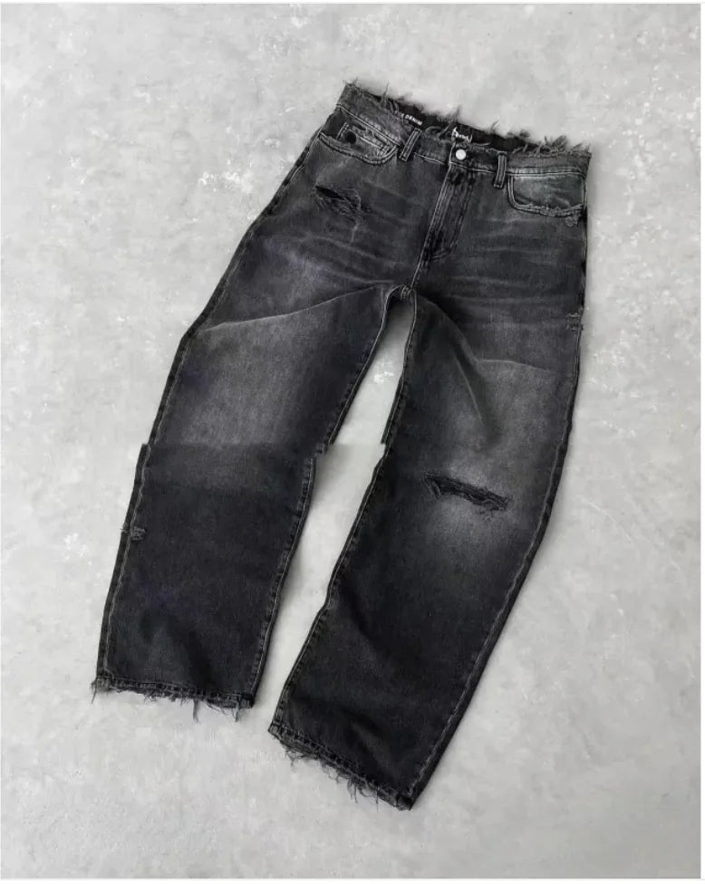 European Style Ripped Jeans for Men