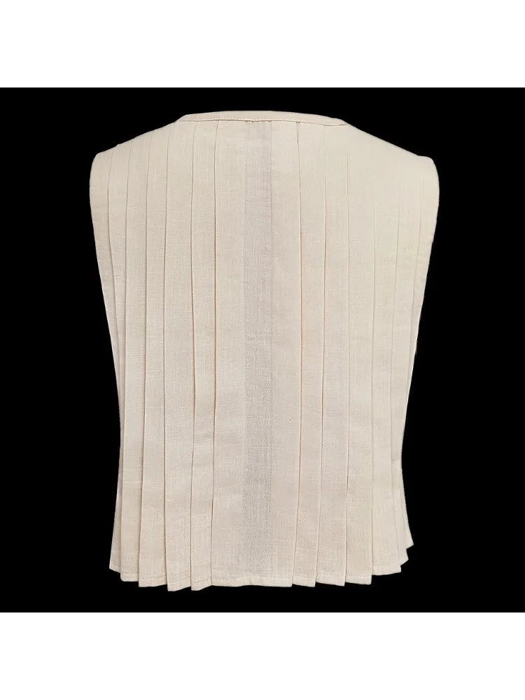 Tossy White Bandage Ribbed Tank Top Shirts For Women Hollow Out Sleeveless Slim Summer Fashion Vest Women's Lace-Up Vest Y2k Top