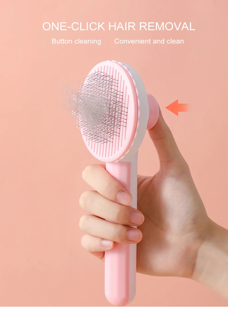 Cat Brush Pet Grooming Brush for Cats Remove Hairs Pet Cat Hair Remover Pets Hair Removal Comb Puppy Kitten Grooming Accessories