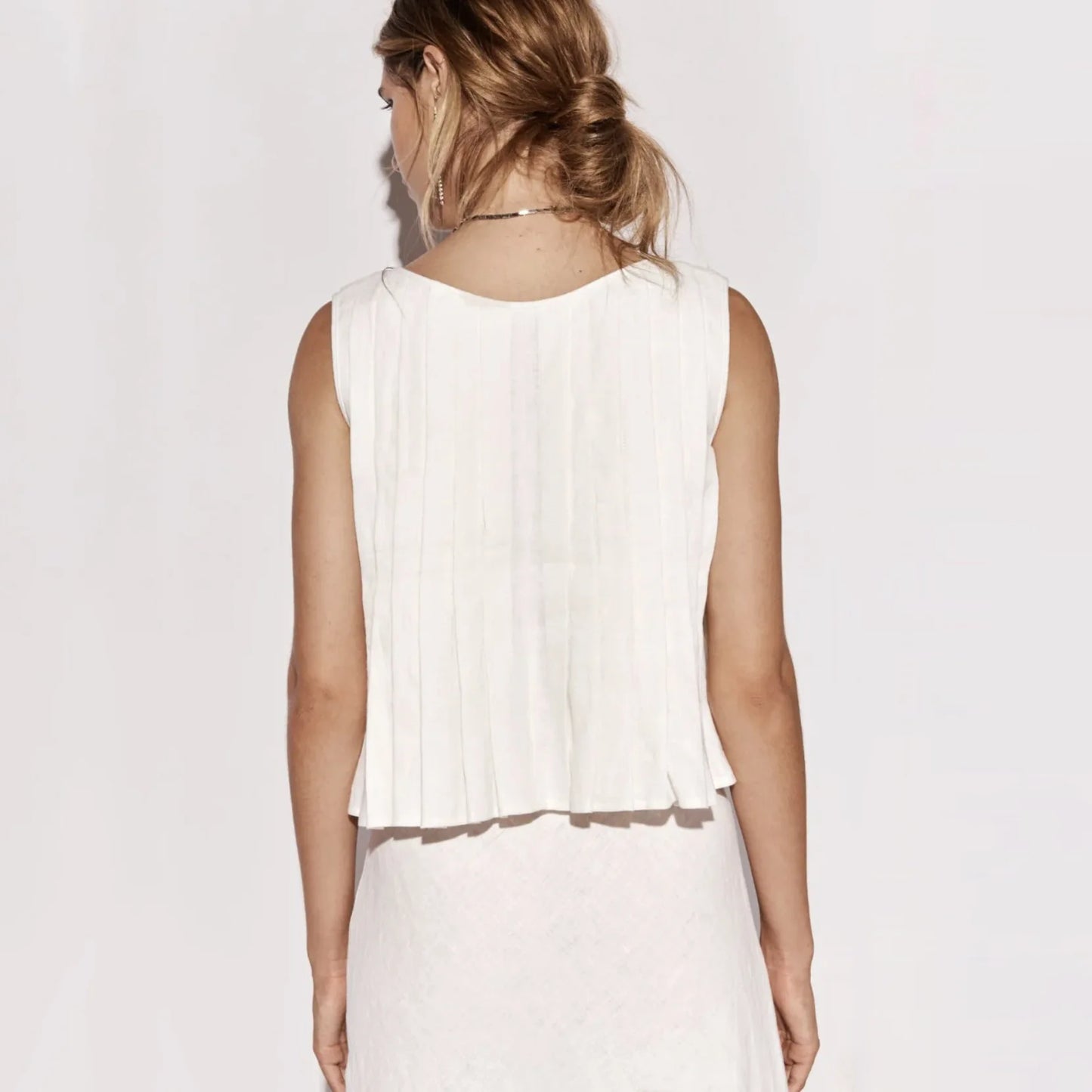 Tossy White Bandage Ribbed Tank Top Shirts For Women Hollow Out Sleeveless Slim Summer Fashion Vest Women's Lace-Up Vest Y2k Top