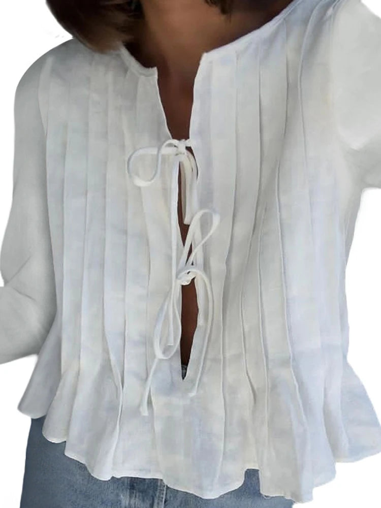 Tossy White Bandage Ribbed Tank Top Shirts For Women Hollow Out Sleeveless Slim Summer Fashion Vest Women's Lace-Up Vest Y2k Top