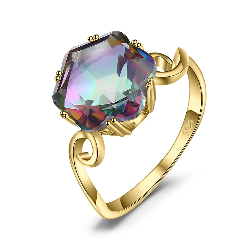 CLEARANCE JewelryPalace Gemstone Earrings Pendant Ring 925 Sterling Silver 14k Yellow Rose Gold Plated Women Jewlery