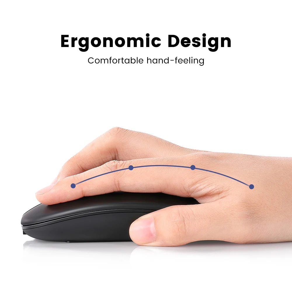 Rechargeable Wireless Mouse Bluetooth Mouse Computer Ergonomic Mini Usb Mause 2.4Ghz Silent Macbook Optical Mice For Laptop Pc