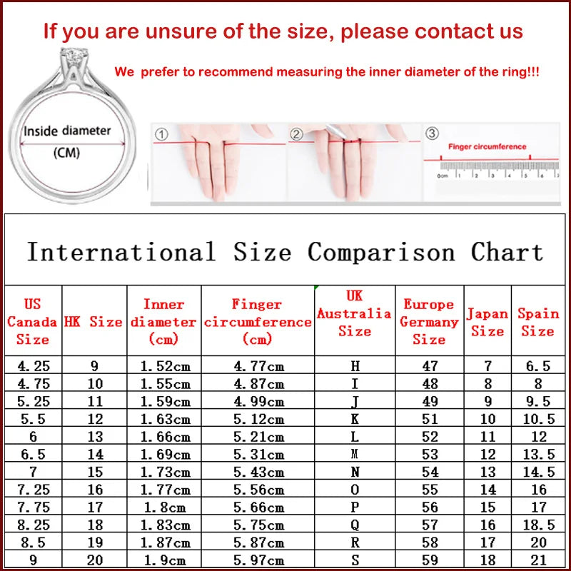 TFGLBU New Full Moissanite Ring for Women Couple Set Lab Diamond Rings Real 925 Sterling Silver Certified Band Wholesale Jewelry