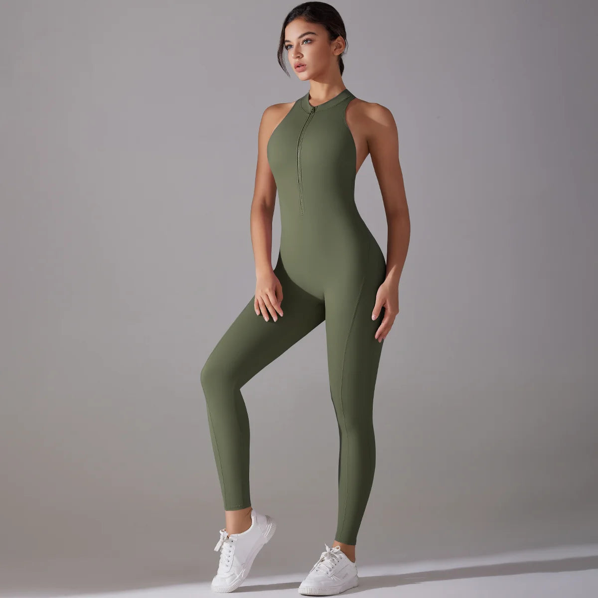 Women's Sports Shapewer Backless Yoga Jumpsuit Shorts Set Women Bodysuits Tummy Control Butt Lifting Sports Shapewea Fitness