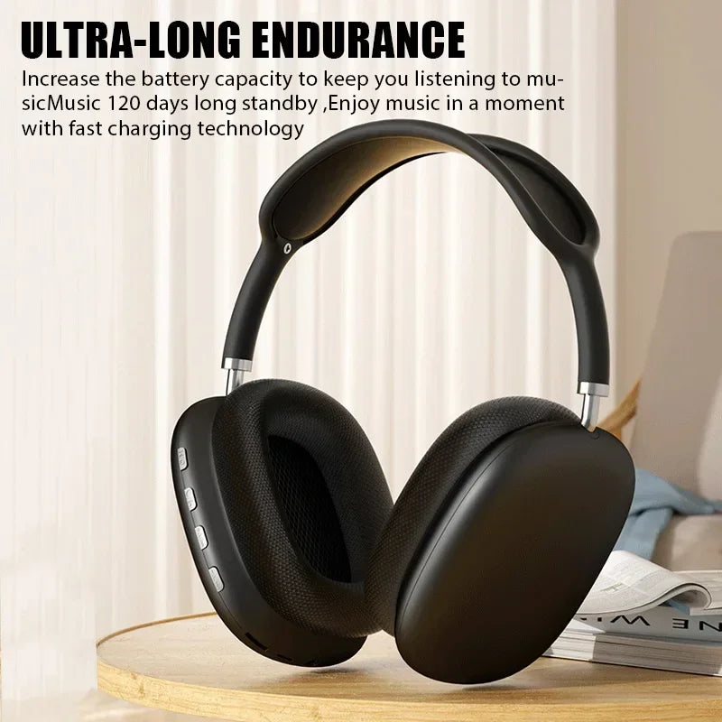 P9 Wireless Bluetooth Headset Outdoor Sports Gaming Wireless Headphones with Mic Noise Cancelling Earbuds Bluetooth Earphones