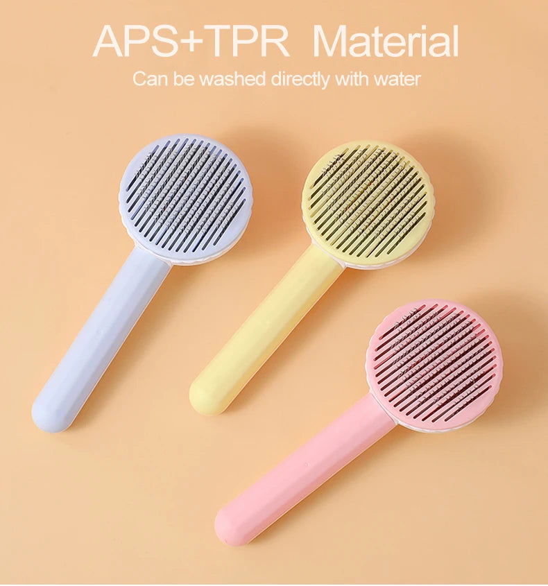 Cat Brush Pet Grooming Brush for Cats Remove Hairs Pet Cat Hair Remover Pets Hair Removal Comb Puppy Kitten Grooming Accessories