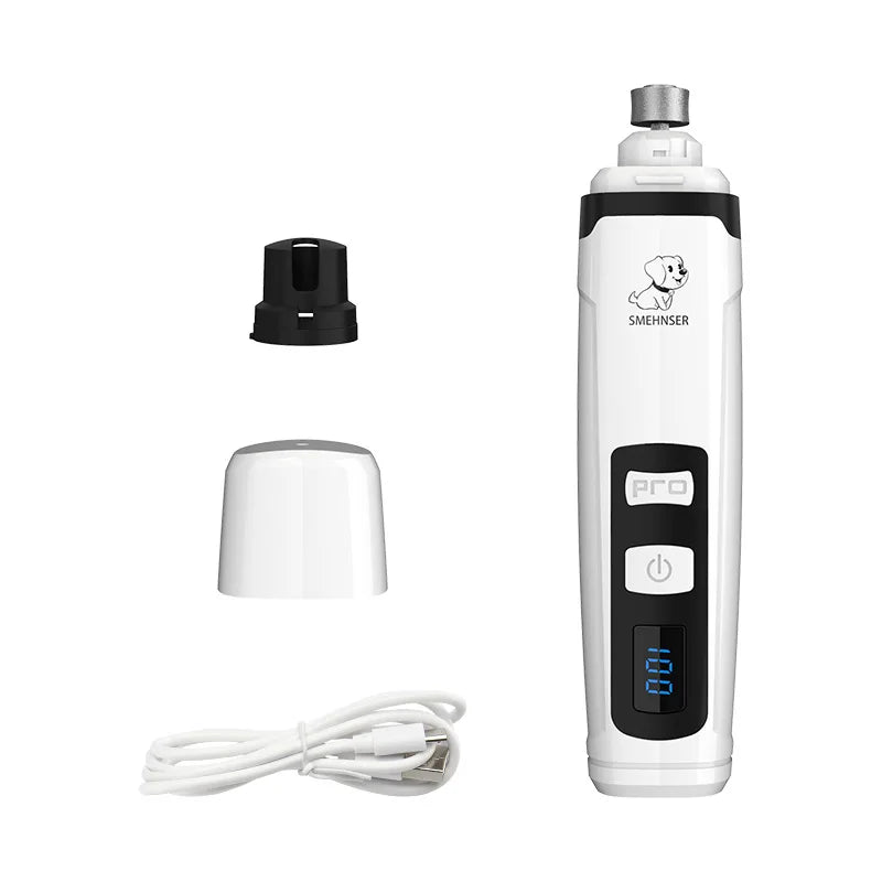 Painless Electric Dog Nail Grinder for Small Large Dog Cat Nail Clippers Pet Paws Nail Grooming USB Charging Trimmer Pet Supplie