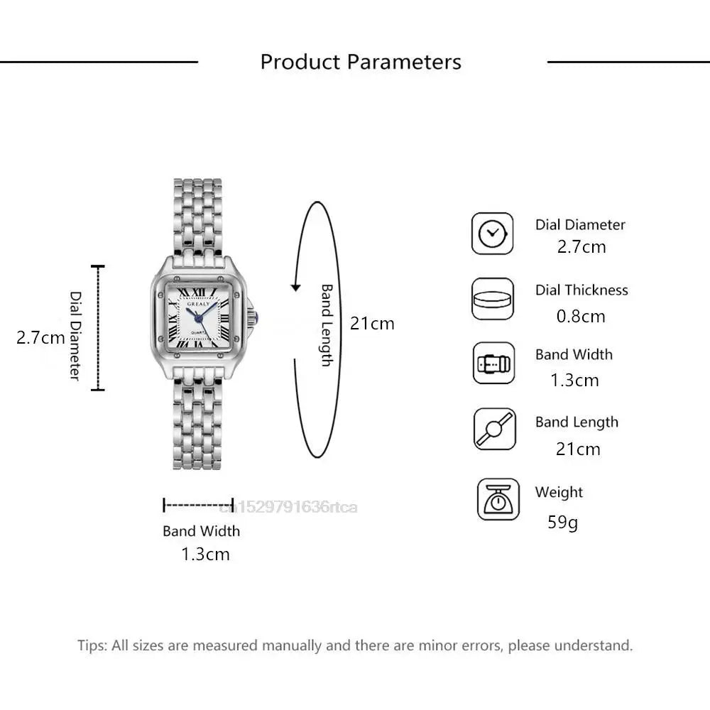 Women's Fashion Square Watches Gold Alloy Strap 2025 Luxury Ladies Quartz Wristwatches Qualities Female Roman Scale Clock