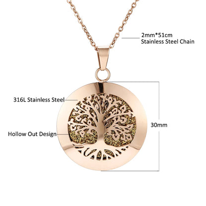 lotus necklace Aromatherapy Essential Oil Diffuser Locket  Perfume Necklace Stainless Steel Locket with Felt Pads For Woman