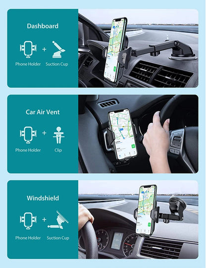New Sucker Car Phone Holder Mobile Phone Holder Stand in Car No Magnetic GPS Mount Support For iPhone 11 Pro Xiaomi Samsung