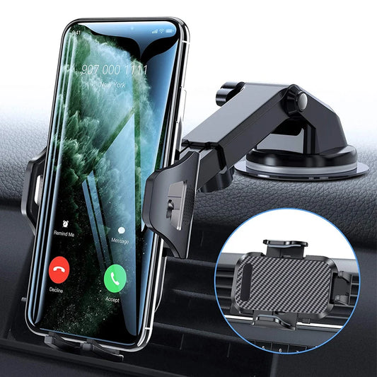 New Sucker Car Phone Holder Mobile Phone Holder Stand in Car No Magnetic GPS Mount Support For iPhone 11 Pro Xiaomi Samsung