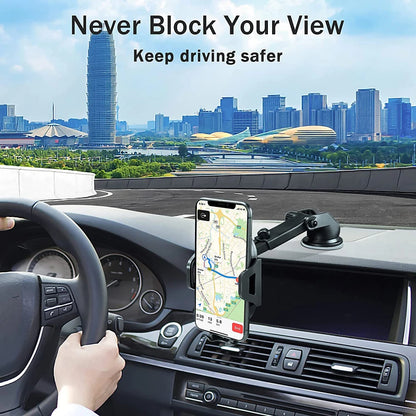 New Sucker Car Phone Holder Mobile Phone Holder Stand in Car No Magnetic GPS Mount Support For iPhone 11 Pro Xiaomi Samsung
