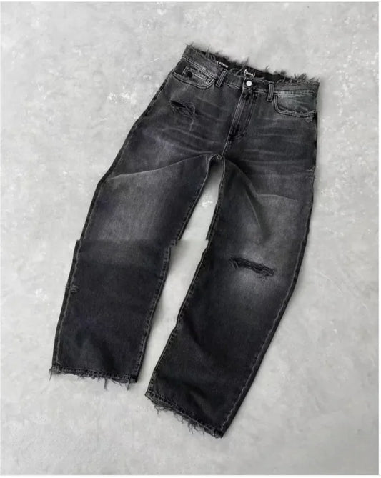 European Style Ripped Jeans for Men