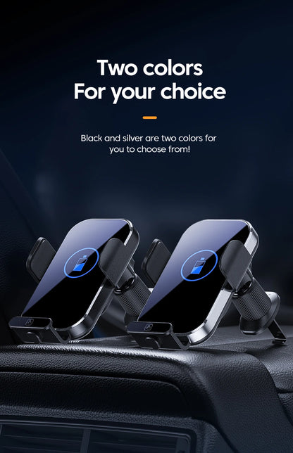 66W Wireless Car Charger Air Vent  Auto Clamping Super Fast Charging Station Car Phone Holder for iPhone 15 14 13 12 Samsung