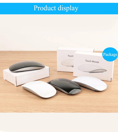 Bluetooth 5.0 wireless mouse wirelesss Rechargeable Silent Multi Arc Touch Mice Ultra-thin Magic Mouse For Laptop Ipad Mac PC