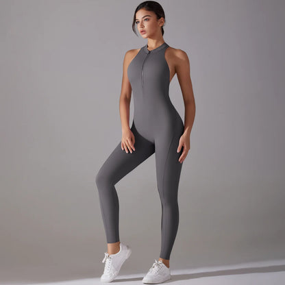 Women's Sports Shapewer Backless Yoga Jumpsuit Shorts Set Women Bodysuits Tummy Control Butt Lifting Sports Shapewea Fitness