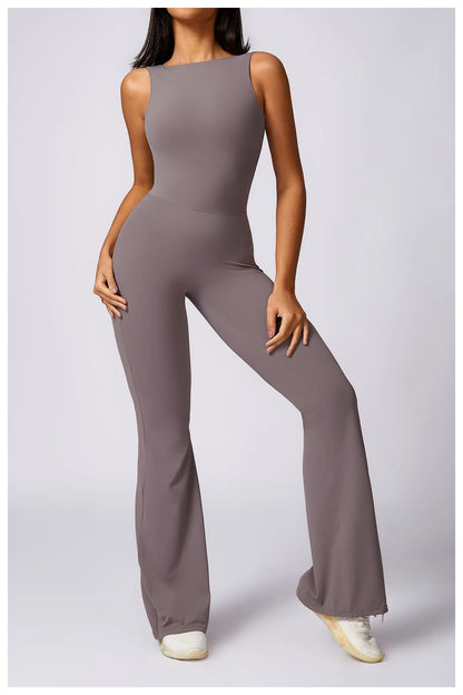 New Gym Women Training Yoga Set Sportswear Women One Piece Jumpsuit Fitness Rompers Female Workout Legging Bodysuits