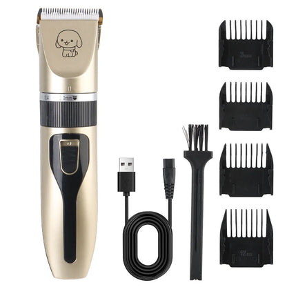 Pet Hair Clipper Haircut Trimmer Shaver Set For Rabbit Dog Cat Puppy Grooming Clipper Cutter Pet Supplies Electric Scissors