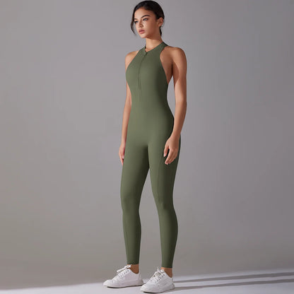 Women's Sports Shapewer Backless Yoga Jumpsuit Shorts Set Women Bodysuits Tummy Control Butt Lifting Sports Shapewea Fitness
