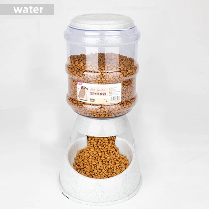 Automatic Pet Feeder & Water Bowl Set