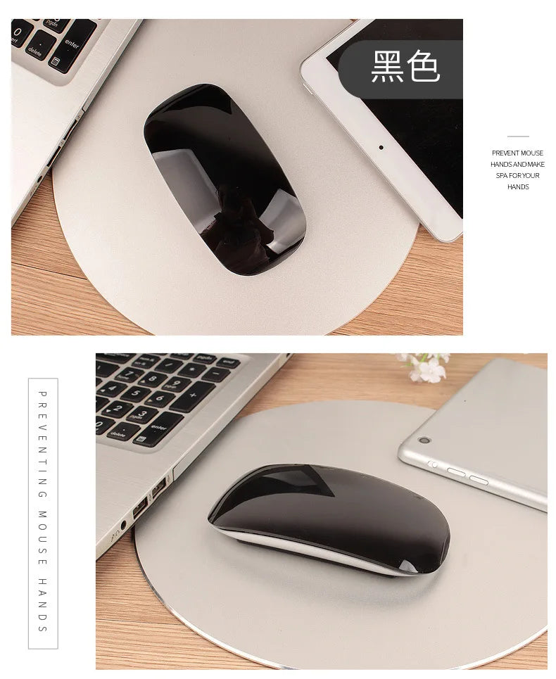 Bluetooth 5.0 wireless mouse wirelesss Rechargeable Silent Multi Arc Touch Mice Ultra-thin Magic Mouse For Laptop Ipad Mac PC