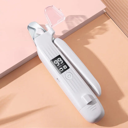 2 in 1 Electric Dog Nail Grinder and Clipper with LED Lights Pet Nail Trimmer Pet Nail Grinder for Small Medium Large Dogs/Cats