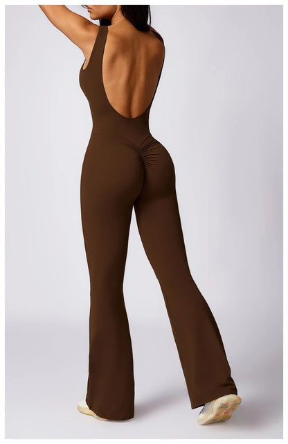 New Gym Women Training Yoga Set Sportswear Women One Piece Jumpsuit Fitness Rompers Female Workout Legging Bodysuits