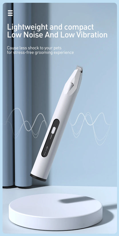 ROJECO Dog Hair Trimmer Professional Pet Foot Hair Trimmer Dog Grooming Clippers  for Dogs Haircut  Hair Cutting Electric Shaver