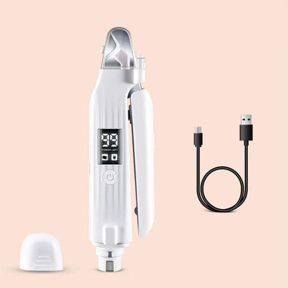 2 in 1 Electric Dog Nail Grinder and Clipper with LED Lights Pet Nail Trimmer Pet Nail Grinder for Small Medium Large Dogs/Cats