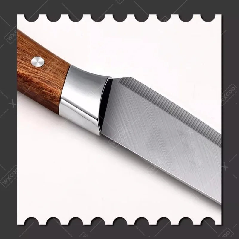 WXCOO Handmade Kitchen Knives Stainless Steel Meat Cleaver Sharp Boning Knife Slaughter Skinning Splitting Knives Fruit Knife