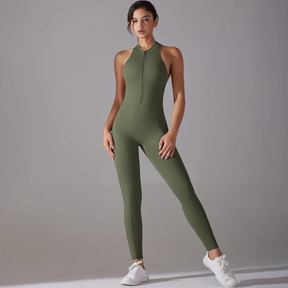 Women's Sports Shapewer Backless Yoga Jumpsuit Shorts Set Women Bodysuits Tummy Control Butt Lifting Sports Shapewea Fitness