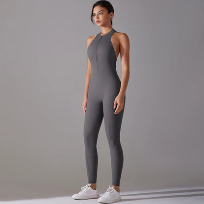 Women's Sports Shapewer Backless Yoga Jumpsuit Shorts Set Women Bodysuits Tummy Control Butt Lifting Sports Shapewea Fitness