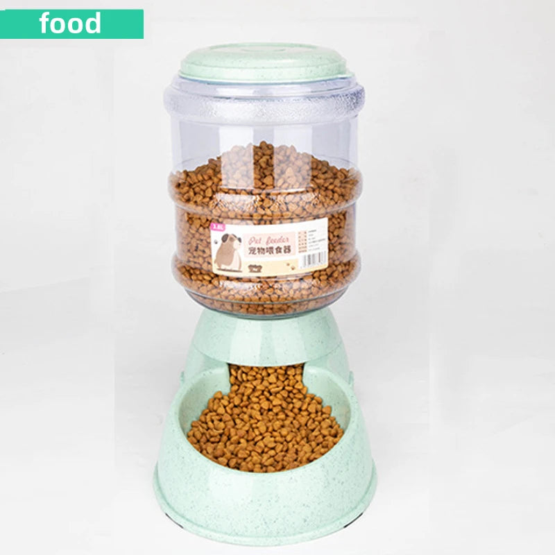 Automatic Pet Feeder & Water Bowl Set