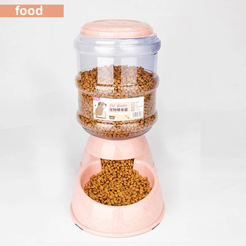 Automatic Pet Feeder & Water Bowl Set