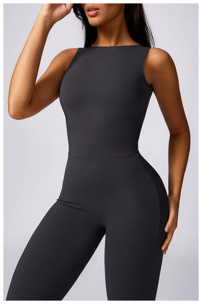 New Gym Women Training Yoga Set Sportswear Women One Piece Jumpsuit Fitness Rompers Female Workout Legging Bodysuits