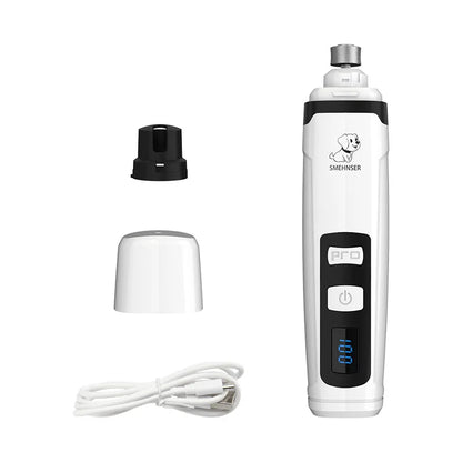 Painless Electric Dog Nail Grinder for Small Large Dog Cat Nail Clippers Pet Paws Nail Grooming USB Charging Trimmer Pet Supplie