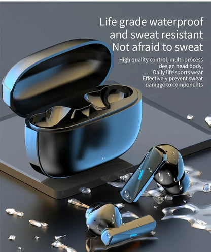 Earbuds True Wireless Earphone Noise Cancelling Update Bluetooth 5.3 Headset HD Music Headphone In-Ear Handsfree With Mic