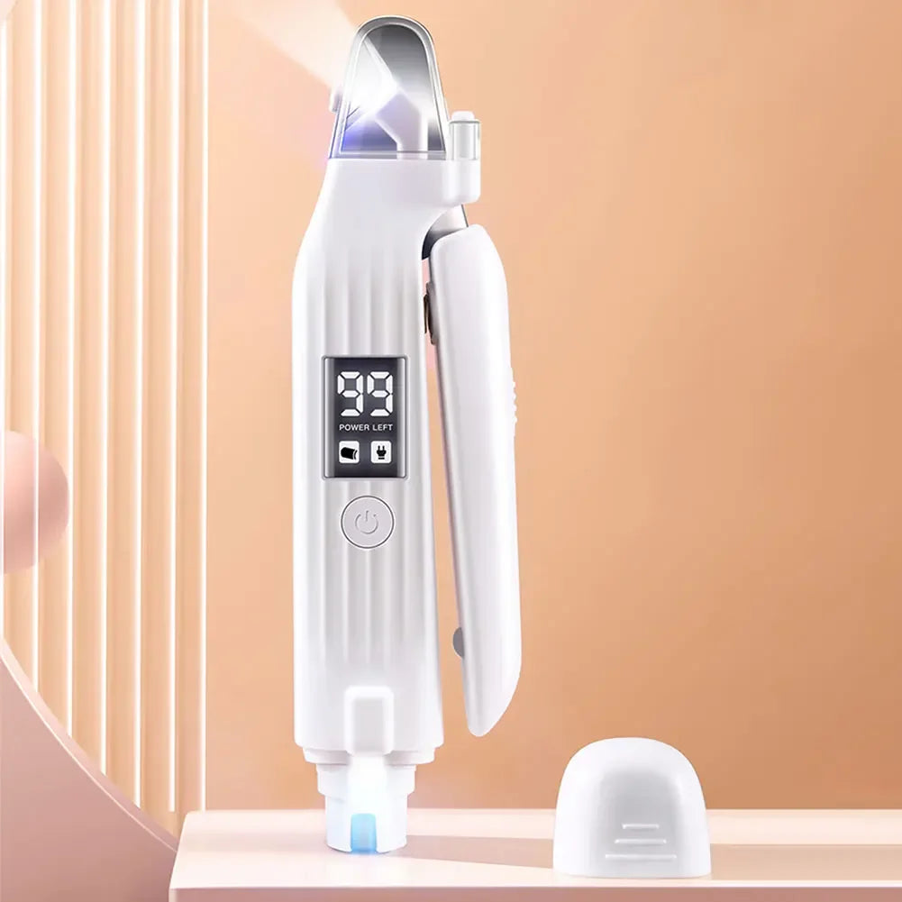2 in 1 Electric Dog Nail Grinder and Clipper with LED Lights Pet Nail Trimmer Pet Nail Grinder for Small Medium Large Dogs/Cats