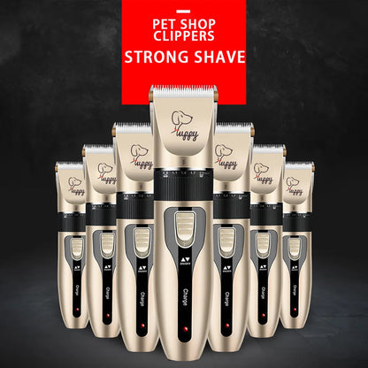Dog Clipper Pet/Cat/Rabbit Hair Clippers Grooming  Haircut Professional Trimmer Shaver Set Pets Cordless Rechargeable Promotions