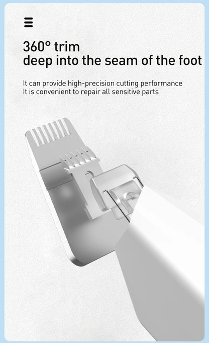 ROJECO Dog Hair Trimmer Professional Pet Foot Hair Trimmer Dog Grooming Clippers  for Dogs Haircut  Hair Cutting Electric Shaver