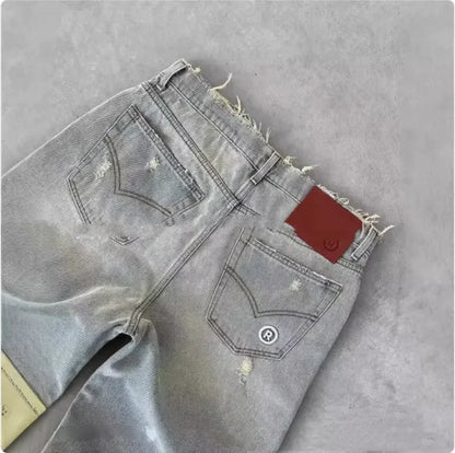 European Style Ripped Jeans for Men